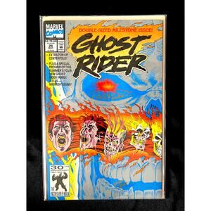 SIGNED/CERTIFICATE RARE 1992 Marvel Ghost Rider #25 - NM - M